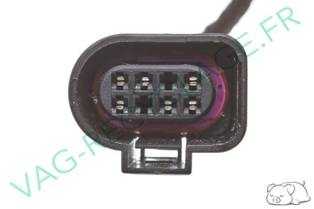 Fiche faisceau 8 pôles 1J0973714 pour Audi Seat Volkswagen Skoda - Image 4