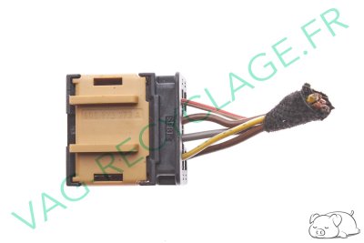 Fiche faisceau 6 pôles 6Q0972773A Passat 6 7 Polo 4 Touareg Transporter T5 - Image 1