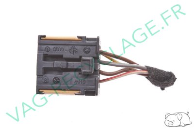 Fiche faisceau 6 pôles 6Q0972773A Passat 6 7 Polo 4 Touareg Transporter T5 - Image 1