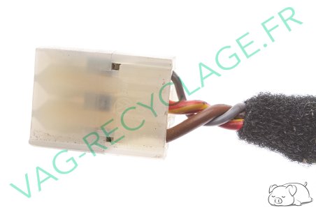 Fiche faisceau allume-cigare 3 pôles 1J0919321 pour Audi Seat Skoda Volkswagen - Image 4