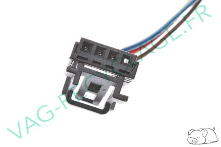 Fiche faisceau 4 pôles 8E0973754 divers modèles Audi Seat Skoda Volkswagen - Image 3