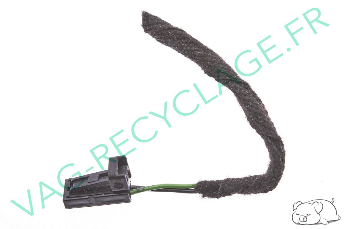 Fiche faisceau 2 pôles 4B0971832 divers modèles Audi Seat Skoda Volkswagen - Image 1