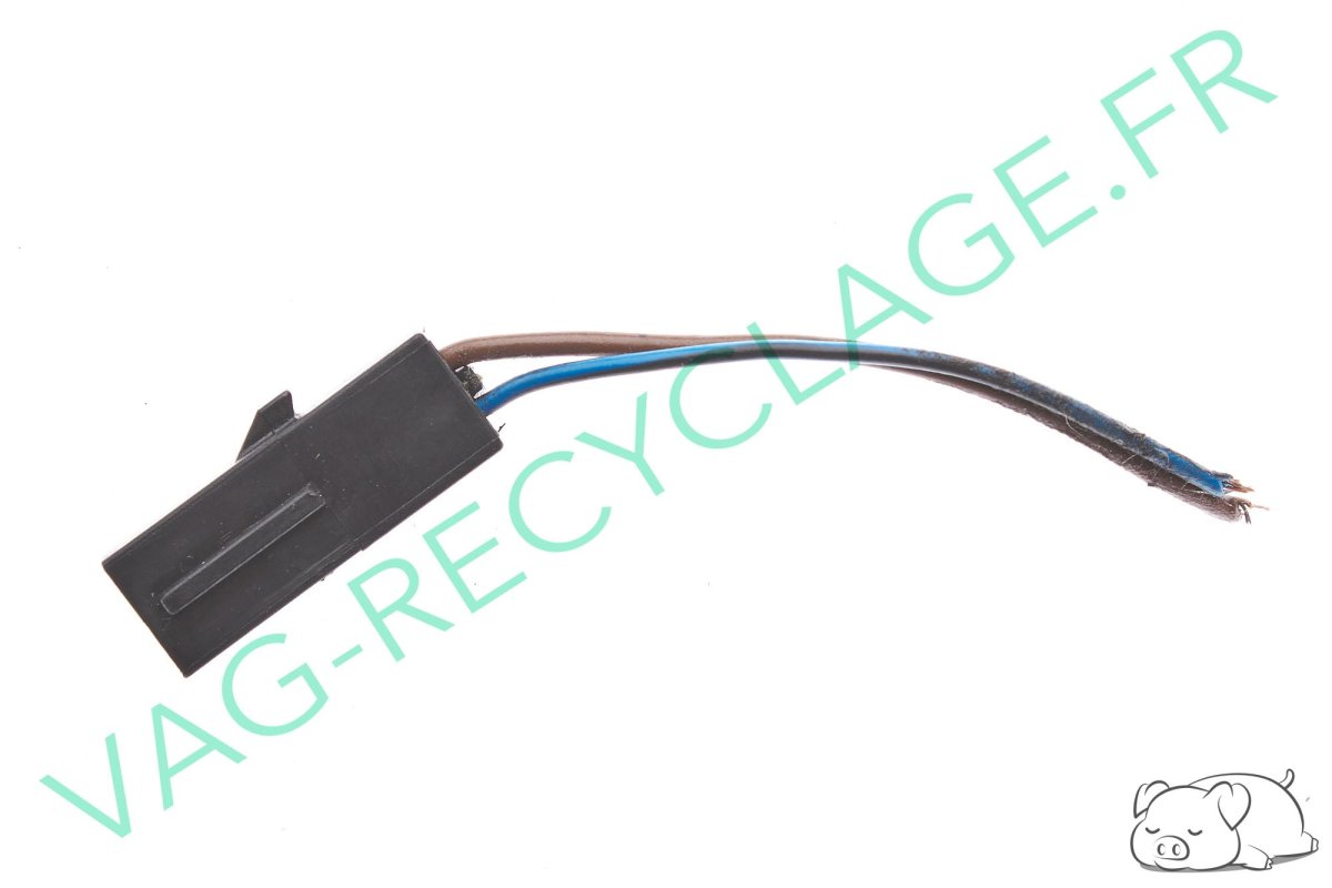 Fiche faisceau 2 pôles 1J0973119 divers modèles Audi Seat Skoda Volkswagen - Image 1