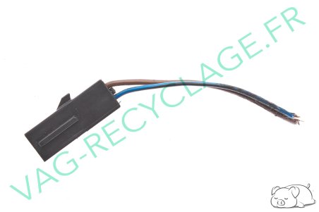 Fiche faisceau 2 pôles 1J0973119 divers modèles Audi Seat Skoda Volkswagen - Image 1