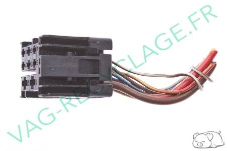 Fiche moteur vitre électrique 6Q0959383 pour Transporter T5 et Polo 4 9N 9N3 - Image 1