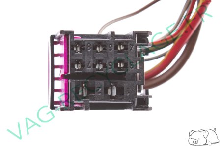 Fiche moteur vitre électrique 6Q0959383 pour Transporter T5 et Polo 4 9N 9N3 - Image 5