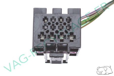 Fiche faisceau boitier confort 12 pôles 6Q0972883 pour Seat Skoda Volkswagen - Image 3