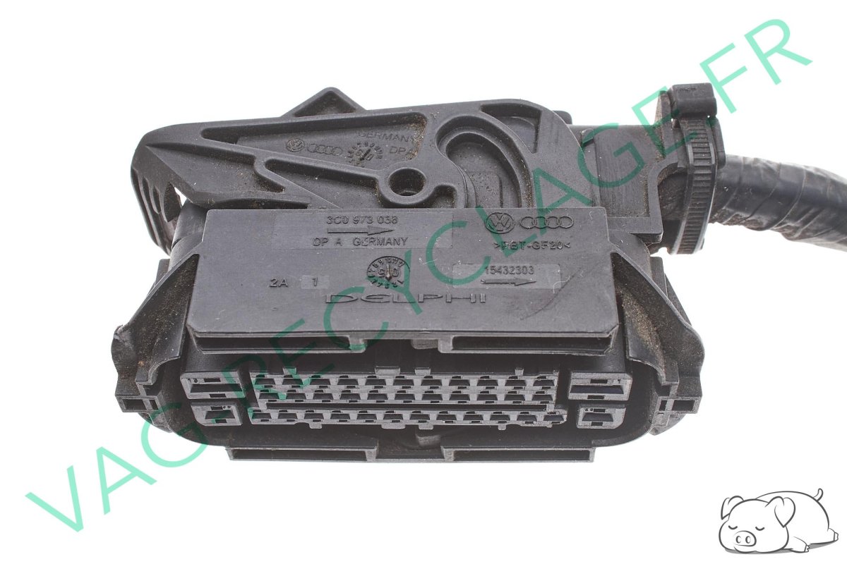 Fiche faisceau ABS / ESP 3C0973038 Polo 4 Polo 5 Passat 6 Passat CC Fox - Image 1