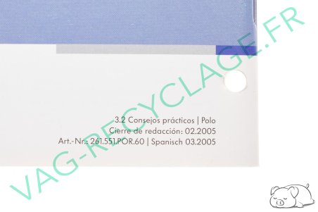 Notice 3.2 Conseos prácticos pour Polo 4 Phase 2 9N3 (en espagnol) - Image 2