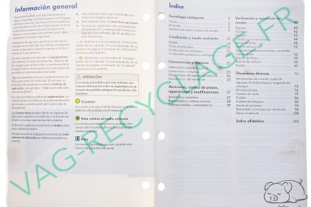 Notice 3.2 Conseos prácticos pour Polo 4 Phase 2 9N3 (en espagnol) - Image 3