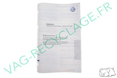 Suplemento Modificaciones técnicas pour Polo 4 Phase 2 9N3 (en espagnol) - Image 1