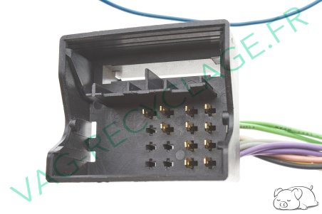 Adaptateur branchement autoradio pour divers modèle Volkswagen Seat Skoda Audi - Image 3