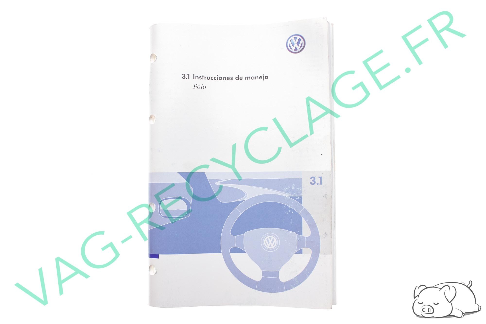 Notice 3.1 Instrucciones de manejo pour Polo 4 Phase 2 9N3 (en espagnol) - Image 1