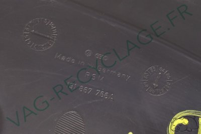 Cache banquette arrière 191867766A coté droit pour Golf 2 - Image 3