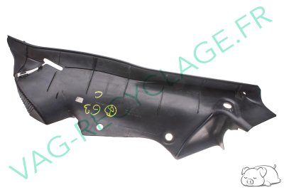 Cache banquette arrière 1H4867765 coté gauche pour Golf 3 - Image 1