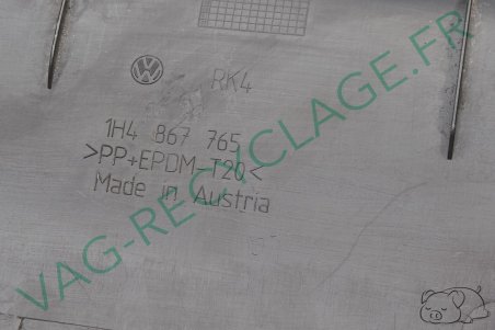 Cache banquette arrière 1H4867765 coté gauche pour Golf 3 - Image 3