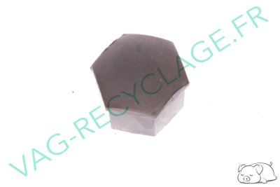 Cache boulon de roue avec rebord 321601173A Gris Volkswagen Audi Seat Skoda - Image 1