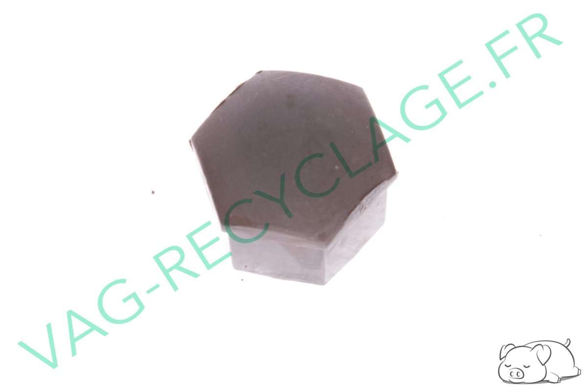 Cache boulon de roue avec rebord 321601173A Gris Volkswagen Audi Seat Skoda - Image 1