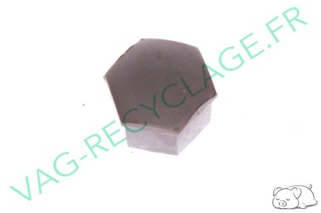 Cache boulon de roue avec rebord 321601173A Gris Volkswagen Audi Seat Skoda - Image 1