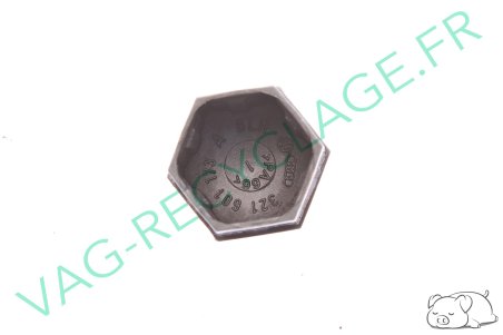 Cache boulon de roue avec rebord 321601173A Gris Volkswagen Audi Seat Skoda - Image 4