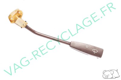 Levier commodo essuie-glace 823955501C Audi 80 B1 et Passat 1 B1 (Marron) - Image 1