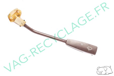 Levier commodo essuie-glace 823955501C Audi 80 B1 et Passat 1 B1 (Marron) - Image 1