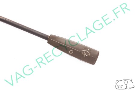 Levier commodo essuie-glace 823955501C Audi 80 B1 et Passat 1 B1 (Marron) - Image 3