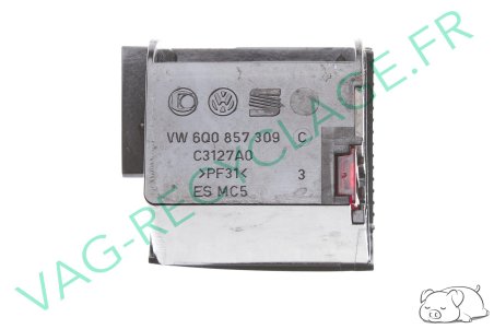 Cendrier console centrale 6Q0857309C pour Polo 4 9N et Polo 4 9N3 - Image 4