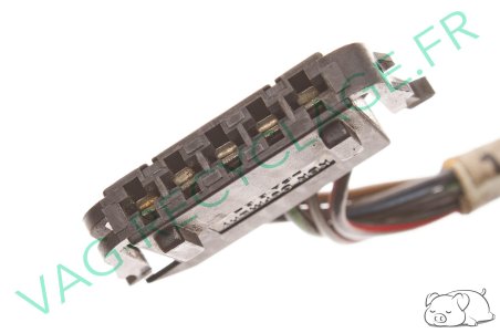 Boitier fiches plates noir 5 pôles 191972705 pour Audi Seat Skoda Volkswagen - Image 4