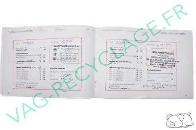 Plan d'entretien 221.556.8S0.40 pour Audi A3 8L - Image 4