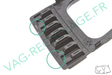 Cache soufflet de levier de vitesse 191863216 pour Volkswagen Golf 2 et Jetta 2 - Image 4