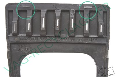 Cache soufflet de levier de vitesse 191863216 pour Volkswagen Golf 2 et Jetta 2 - Image 5