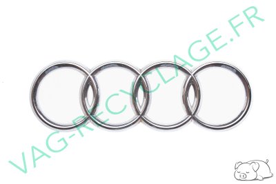 Logo de coffre chromé 8D9853742 pour Audi A3 8L Audi A4 B5 Audi RS4 B5 - Image 1