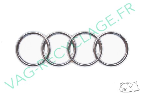 Logo de coffre chromé 8D9853742 pour Audi A3 8L Audi A4 B5 Audi RS4 B5 - Image 1