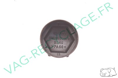 cache boulon de roue 8D0601173D (gris) Audi A2 Audi A3 8L A3 8P A4 B5 A6 C5 TT - Image 4