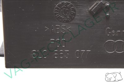 Vide poche console centrale 8L0863077 pour Audi A3 8L Phase 2 (pour pièces) - Image 8