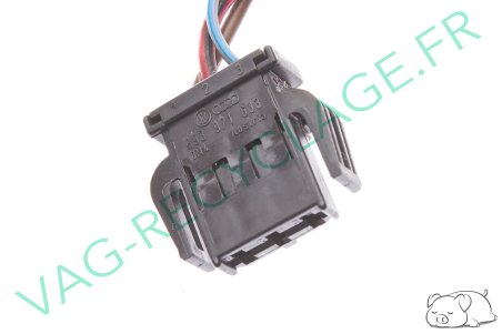 Fiche faisceau 3 pôles 893971633 Audi 80 100 200 Audi A3 A4 A6 A8 Q5 Q7 TT - Image 1