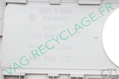 Cache montant de porte droit 1H4867244B pour Golf 3 et Vento - Image 4