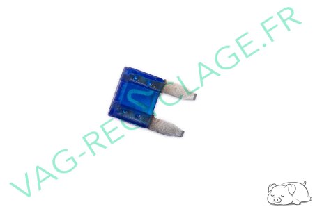 Fusible Mini 15A bleu N10261507 pour Volkswagen Audi Seat Skoda - Image 1