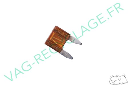 Fusible Mini 5A marron N10261501 pour Volkswagen Audi Seat Skoda - Image 1