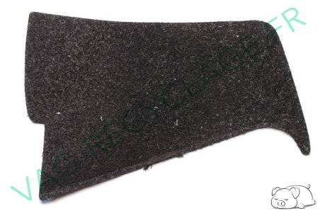 Cache coin de moquette avant coté conducteur pour Golf 1 - Image 1
