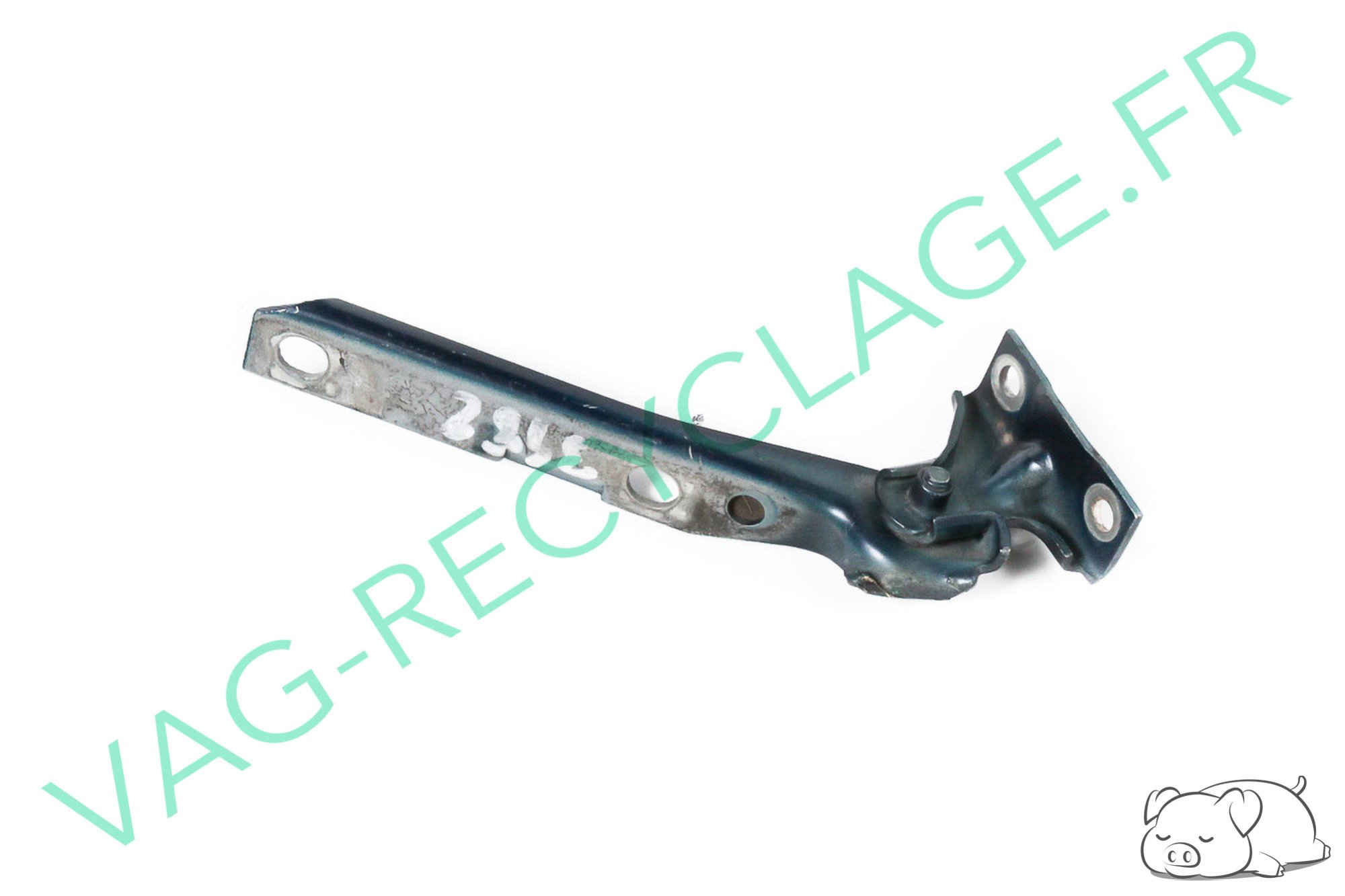 Charnière droite de capot pour Audi 80 B3 B4 Audi 80 Cabriolet (vert foncé) - Image 1