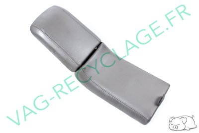 Accoudoir porte gobelet en cuir gris pour MG TF - Image 4