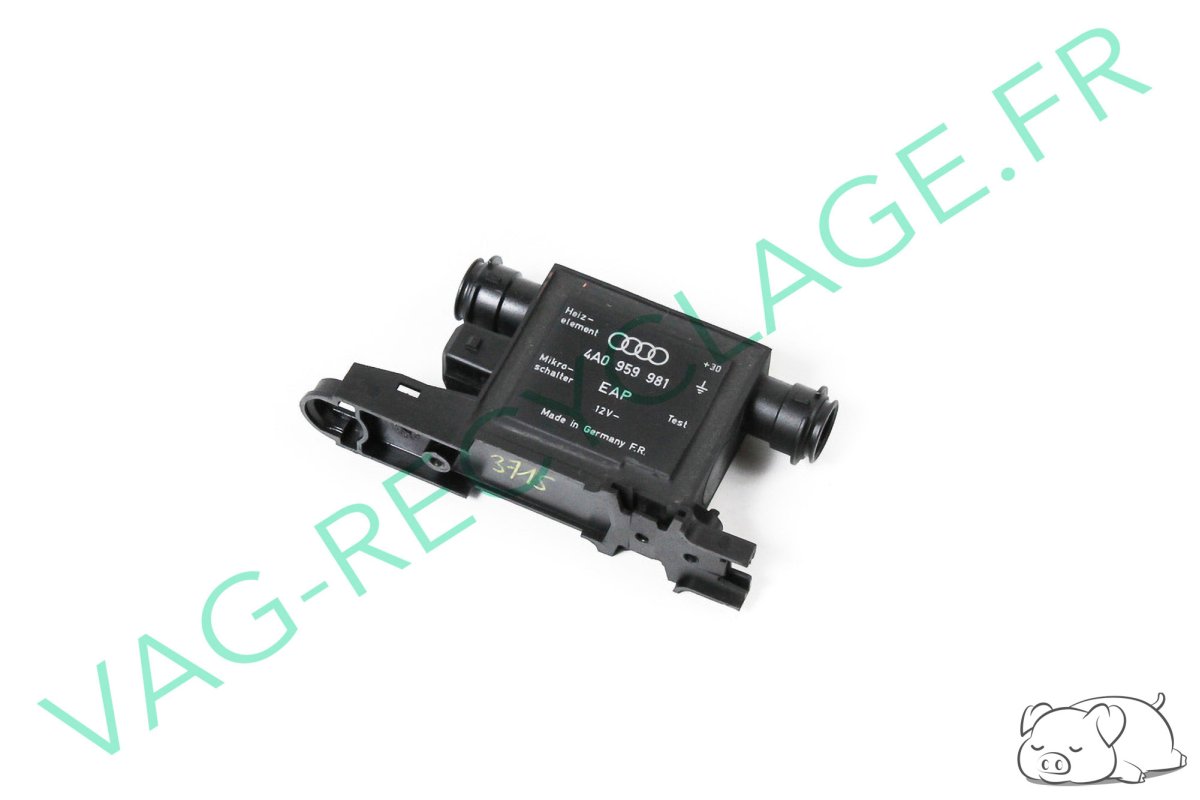 Boitier barillet de porte chauffant Audi 80 90 100 Cab Coupé RS2 V8 A4 A6 A8 - Image 1