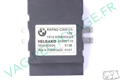 Boitier électronique pompe à essence 16146766003 Bmw Z4 E85 E86 Z4M et x3 E83 - Image 1