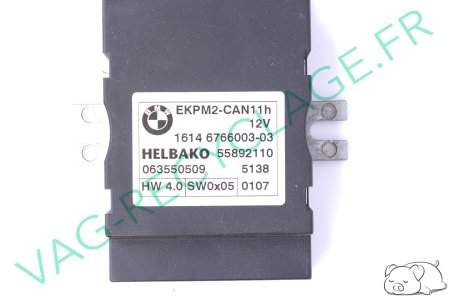 Boitier électronique pompe à essence 16146766003 Bmw Z4 E85 E86 Z4M et x3 E83 - Image 2