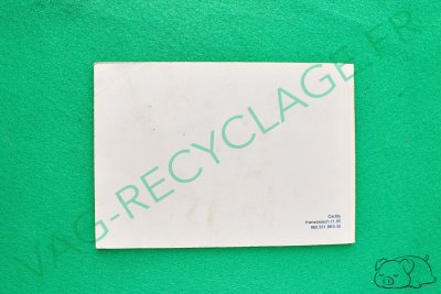 Notice d'utilisation pour Volkswagen Caddy 2 9K 1995 - Image 1