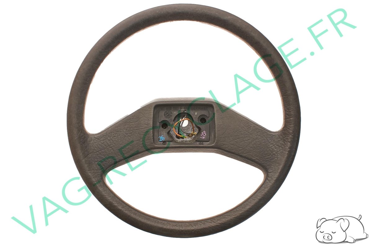 Volant 2 branches 191419091F pour Volkswagen Golf 2 et Volkswagen Jetta 2 - Image 1