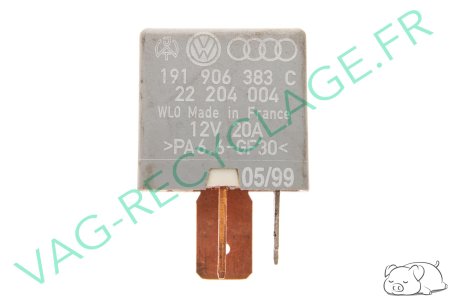 Relais de pompe à essence n.167 191906383C pour Volkswagen Audi Seat Skoda - Image 1