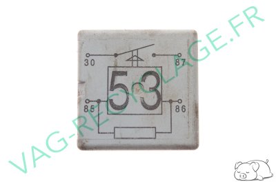 Relais n.53 141951253B Golf 1 2 3 Polo Jetta Corrado Scirocco Audi 80 A3 A4 A6 - Image 1